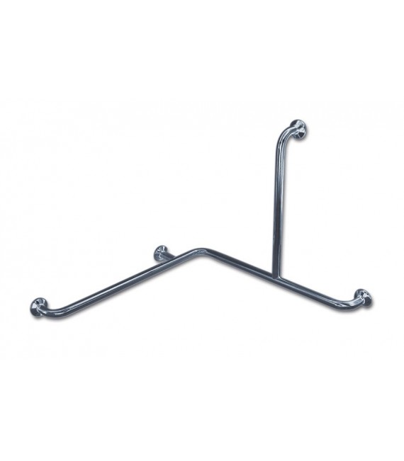 PRESTOBAR 165 Barra Ángulo Horizontal Inox Mate