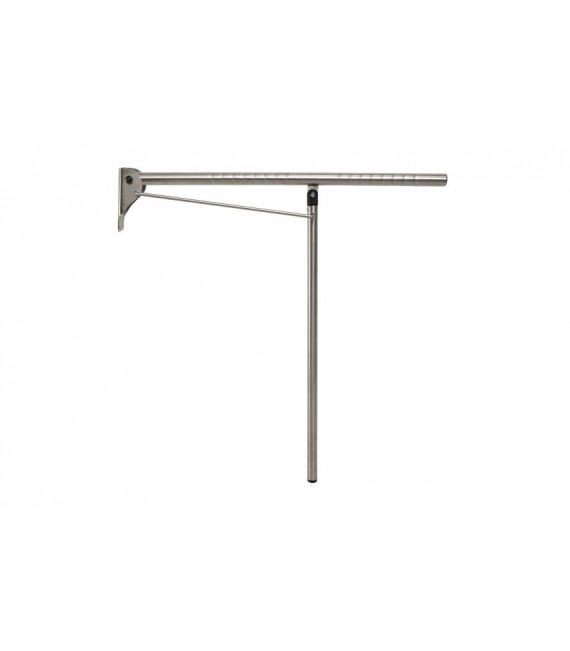 PRESTOBAR 176 Barra Abatible Mural-Suelo Inox Mate