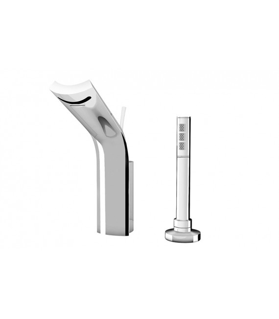 GALINDO 7700500 JUMP Grifo Batería Baño-Ducha C/Accesorios