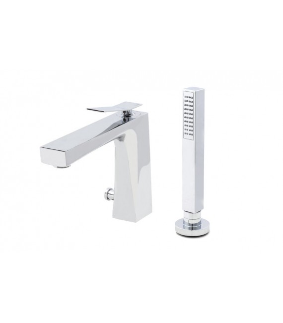 GALINDO 7900500 WAVE Grifo Batería Baño-Ducha C/Accesorios