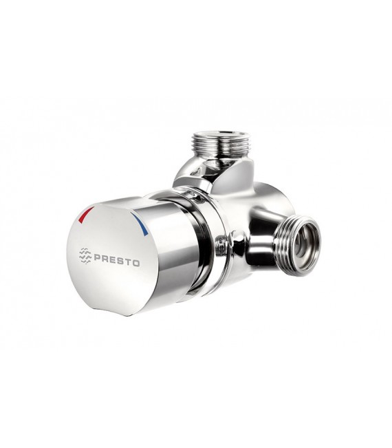 PRESTO ALPA 90 ARTE V Grifo Temporizado Ducha Sin Valvula Vaciado