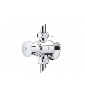 PRESTO 12 ECO Grifo Temporizado Urinario Mural Con Tuerca Pulsación Normal