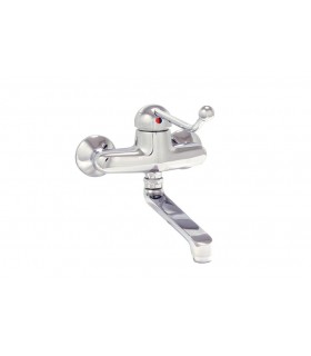 Grifo Hospitalario Mezclador Mural Maneta Gerontologica
