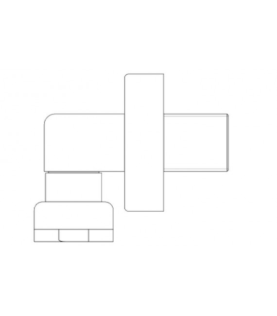 PRESTO 6516 Racor Curvo Regulable Para ALPA 90