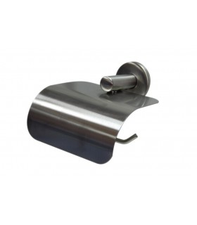 PRESTO 88044 Portarrollo Simple Inox Blanco