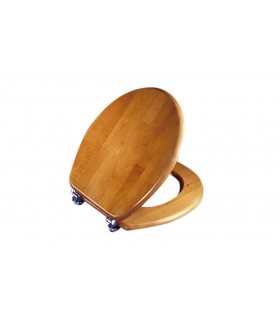 PRESTO 88966 Asiento Madera Para Inodoro Inox