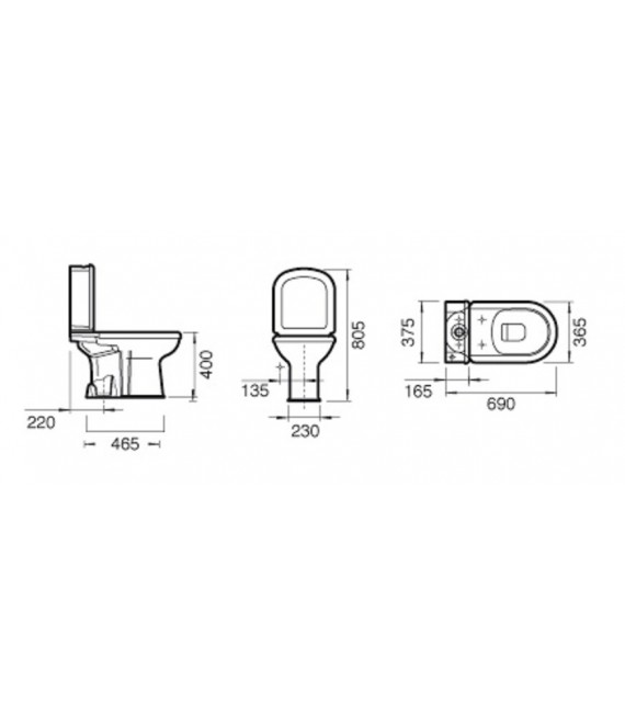 REGINA Inodoro Completo