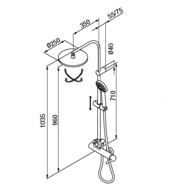 TENDER Columna Monomando