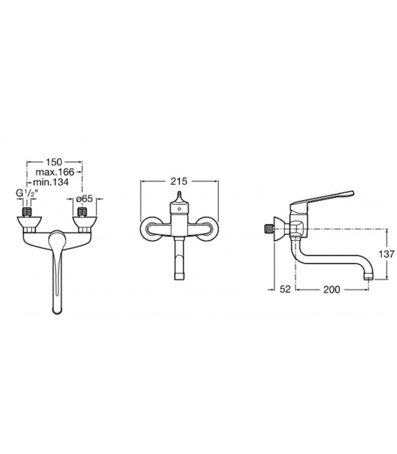 VICTORIA PRO Monomando Lavabo