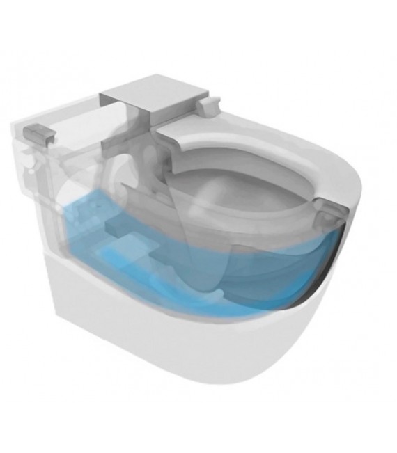 MERIDIAN IN-TANK Inodoro Al Suelo Con Cisterna Incorporada