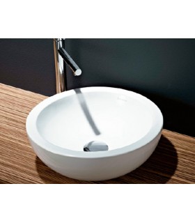 DARK Lavabo Encimera Blanco