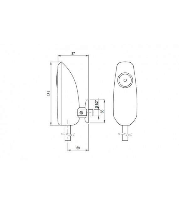 PRESTO 79550 Domo Touch U Grifo Urinario Con Pila