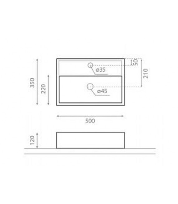 TURIN Lavabo de Encimera