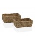 ANDREA HOUSE AX15192 Set De 2 Cestas Rectangular
