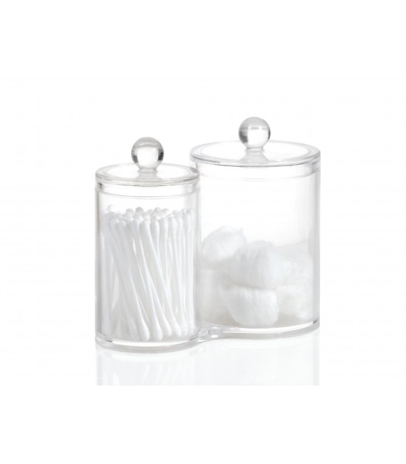 ANDREA HOUSE BA63205 Dispensador doble de algodón