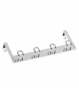 ANDREA HOUSE BA11139 Colgador Puerta 34X8X13 Cm Cromo
