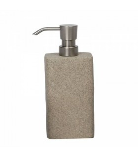 ANDREA HOUSE BA60264 Dispensador De Jabón Cuadrado Efecto Arena