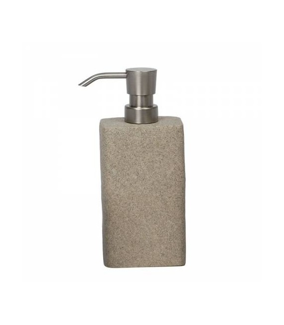 ANDREA HOUSE BA60264 Dispensador De Jabón Cuadrado Efecto Arena