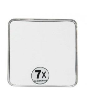 ANDREA HOUSE BA14276 Espejo Ventosa Acrílico X7 Aumentos