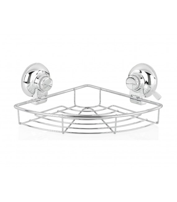 ANDREA HOUSE BA16060 Estantería Esquinera Inox C/Ventosa