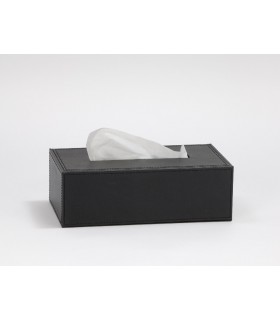 ANDREA HOUSE BA12213 Soporte Tissue Ef. Piel Negro