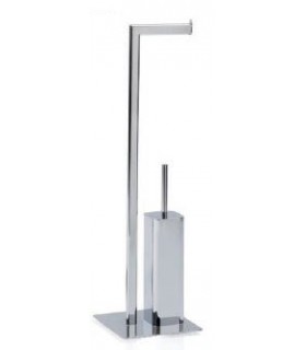 ANDREA HOUSE BA09229 Soporte Papel/Escobilla Cromo