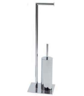 ANDREA HOUSE BA7706 Soporte Papel/Escobilla Cromo