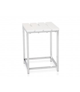 ANDREA HOUSE BA8089 Taburete Lacado Blanco
