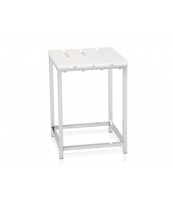 ANDREA HOUSE BA8089 Taburete Lacado Blanco