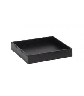 ANDREA HOUSE AX12207 Bandeja Efecto Piel Negro
