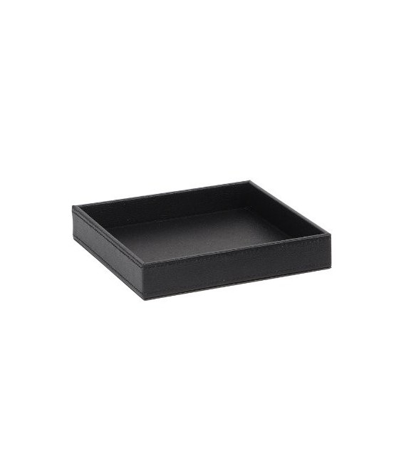 ANDREA HOUSE AX12207 Bandeja Efecto Piel Negro