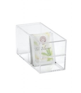 ANDREA HOUSE CC09133 Caja Infusiones 2 Compartimentos