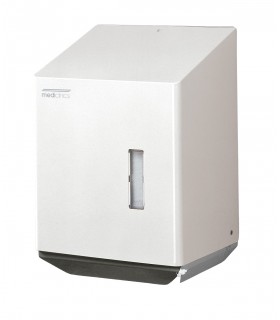 MEDICLINICS DT0201 Dispensador Papel Epoxi Blanco