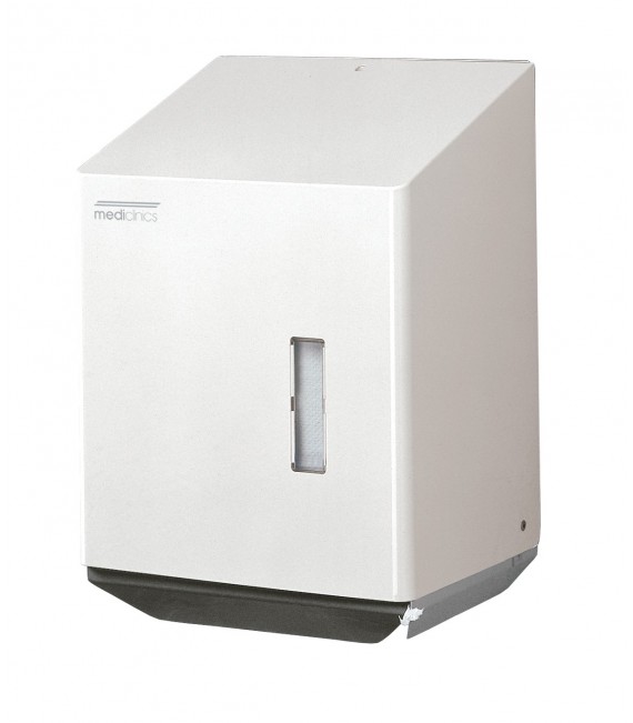 MEDICLINICS DT0201 Dispensador Papel Epoxi Blanco
