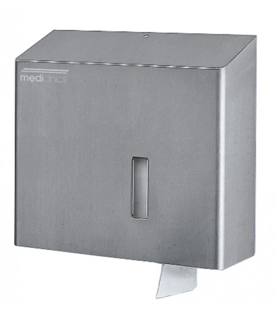 MEDICLINICS PR0302CS Portarrollos Jumbo 330MM. Inox Satinado