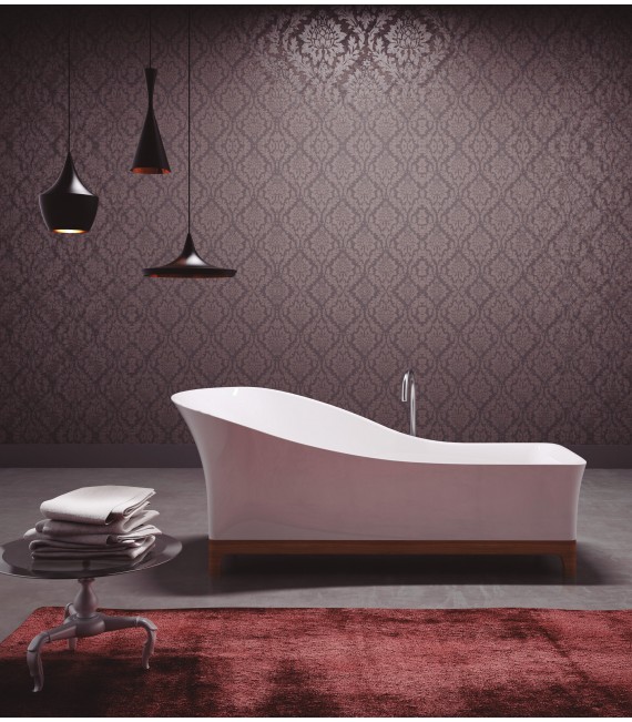 FLOW Bañera 170x85 exenta de Sanycces en Solid Suface