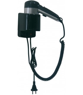 MEDICLINICS SC0020CS Secador De Pelo Lateral Negro