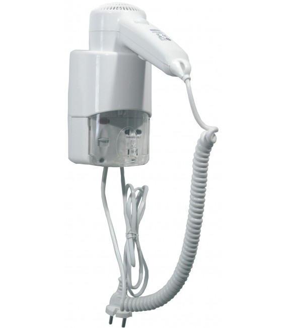 MEDICLINICS SC0030 Secador De Pelo Blanco Con Enchufe