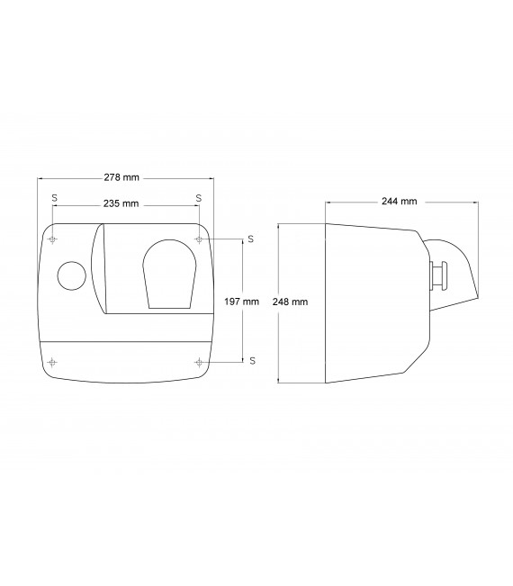 MEDICLINICS SC0088HCS Secador de Pelo Inox Satinado