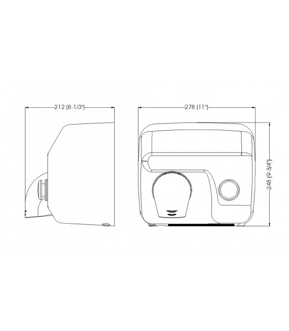 Secador de Manos E88 Mediclinics