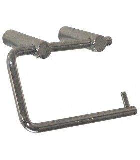 MEDICLINICS AI0070C Portarollos sin tapa acero Brillo