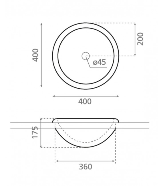 LADERO Lavabo Encastrar