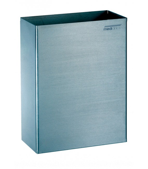 Papelera abierta PP0279CS acero mate