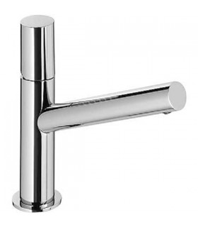 MAX-TRES 06120301D Grifo Lavabo Caño Largo C/Desagüe Automático