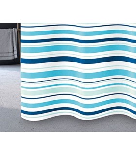 GEDY 6024773230 Cortina G-Righe Azul 240X200