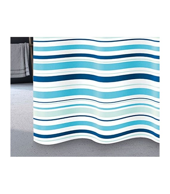 GEDY 6024773230 Cortina G-Righe Azul 240X200