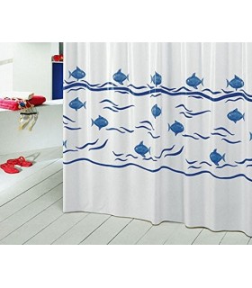 GEDY 7124063230 Cortina Vinilo G-Altomare Azul 240X200