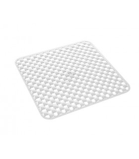 GEDY 9753530230 Antideslizante Ducha 53X53 G-Geo Blanco