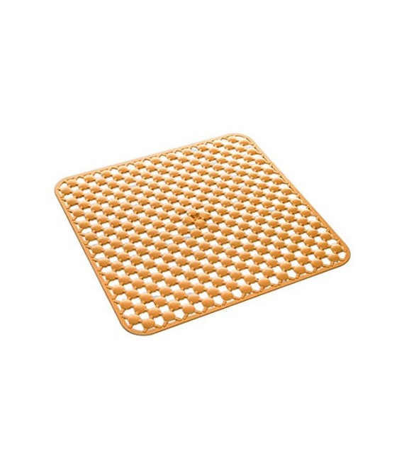 GEDY 9753536730 Antideslizante Ducha 53X53 G-Geo Naranja