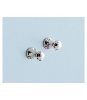 GEDY 21271300100 Percha Cromall 2 Piezas Crom